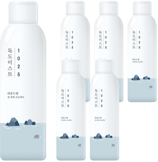 라운드랩 1025 독도 미스트, 150ml, 6개