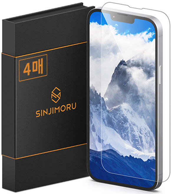 신지모루 신지글래스 2.5D 강화유리 휴대폰 액정보호필름 4p, 1세트