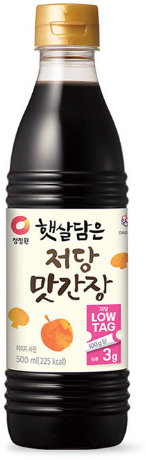햇살담은 저당 맛간장, 500ml, 1개