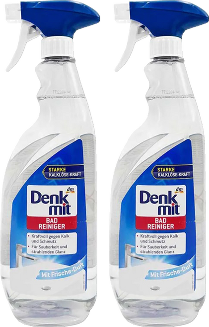 dm Denk mit 浴室水垢清潔劑, 1L, 2瓶