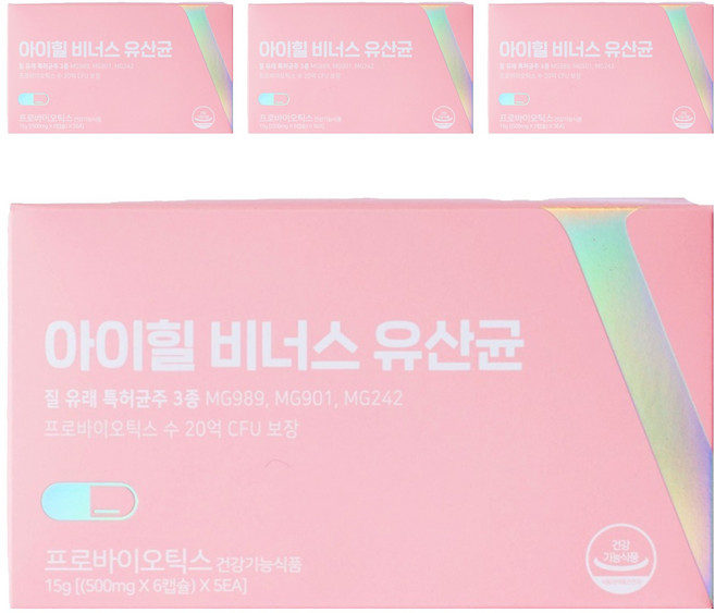 아이힐 비너스 유산균, 30정, 4개