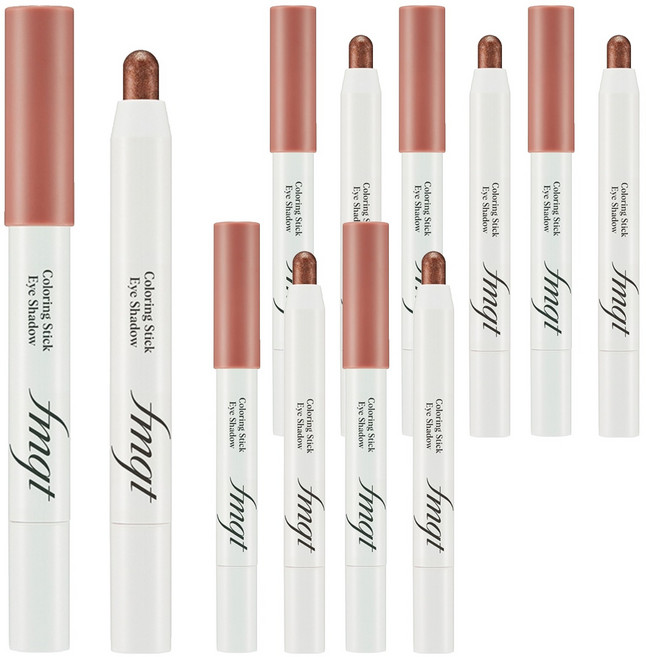 더페이스샵 fmgt E 컬러링 스틱 아이섀도우, 04 다크브라운, 6개