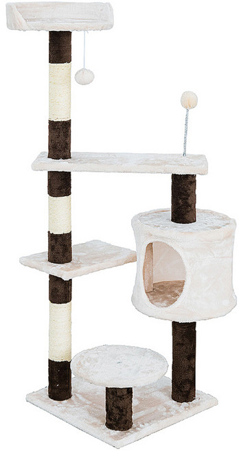 毛孩的秘密生活 四景一房渡假山莊, 白色 + 咖色 + 米色, 1個