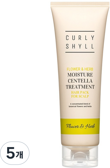 커리쉴 모이스처 센텔라 트리트먼트, 5개, 250ml