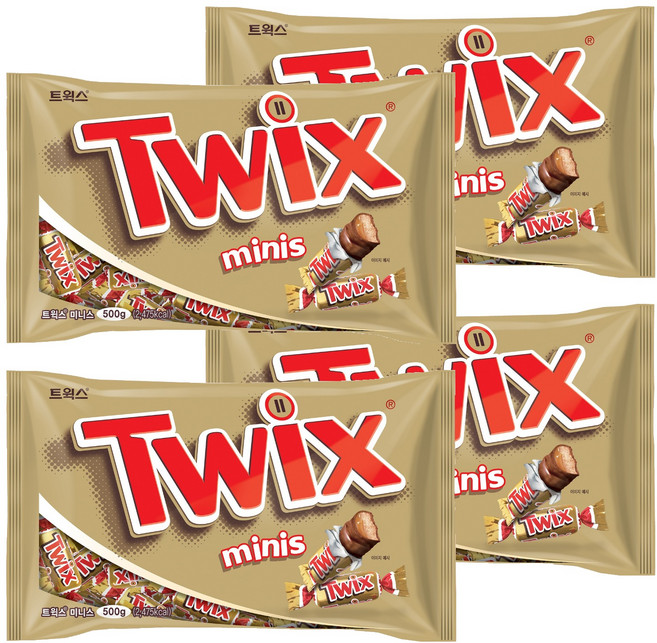 트윅스 미니스, 500g, 4개