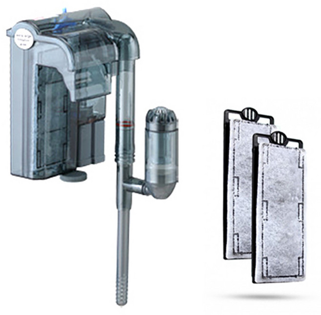 리컴 걸이식 여과기 HI330 + 리필필터 SH10 세트, 2W, 1개