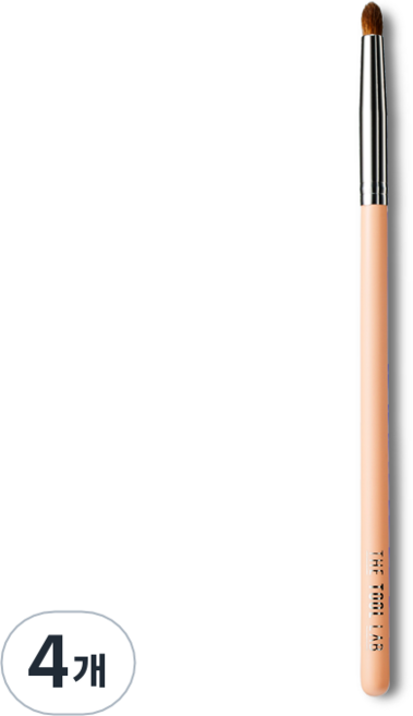 더툴랩 스몰 크리즈 아이 섀도우 브러쉬 225, 혼합색상, 4개