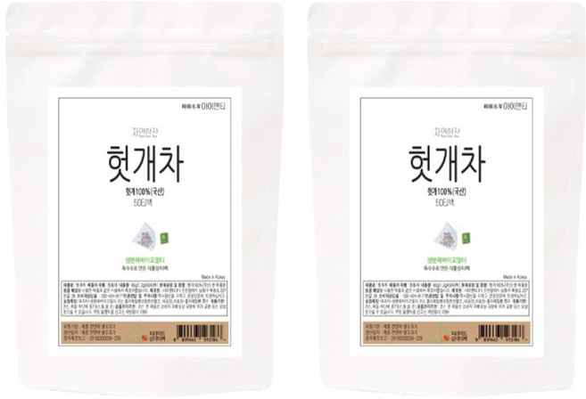 枳椇茶三角茶包, 1.2g, 50入, 2個