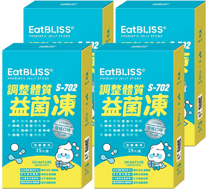 Eat BLISS 益比喜 調整體質益菌凍, 15包, 10g, 4盒