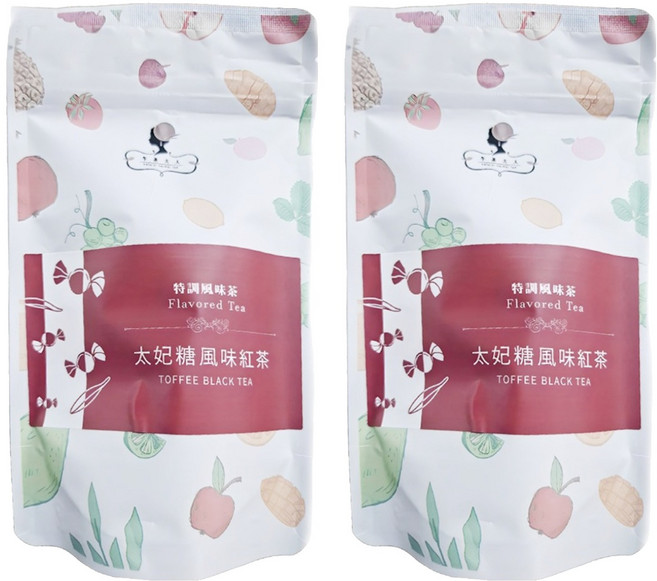 午茶夫人 太妃糖風味紅茶 0卡路里 特選錫蘭紅茶 PET三角茶袋, 2g, 10包, 2袋