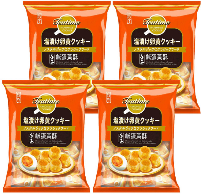 饌宇 鹹蛋黃酥, 220g, 4袋