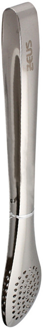 ZEUS Kitchenware 多孔食物夾 295mm, 1個, 銀色