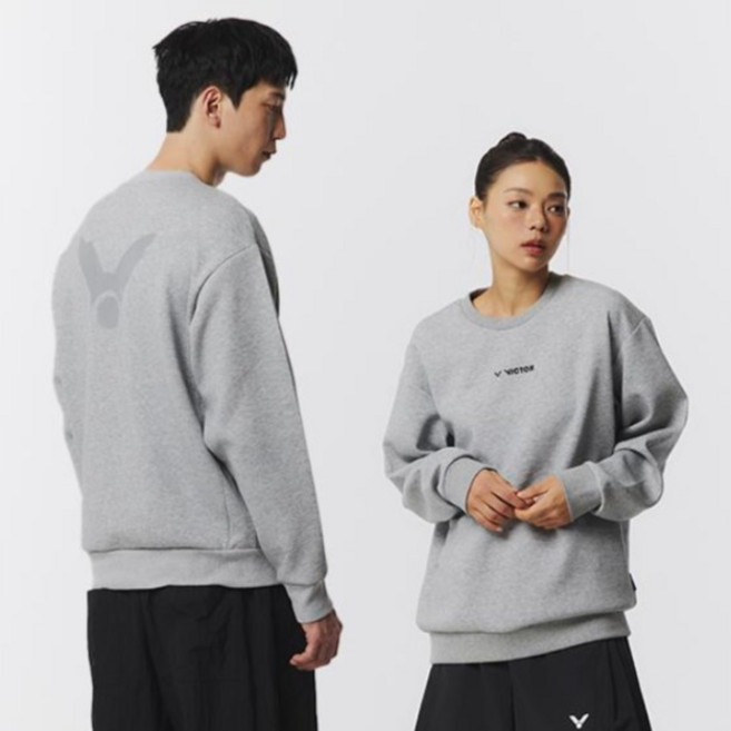빅터 남녀공용 배드민턴 의류 CRACKTONE CREWNECK 맨투맨 VT25CTL205U