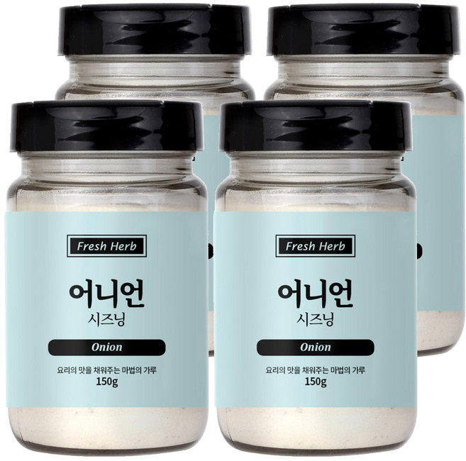 신선약초 어니언 시즈닝, 150g, 4개