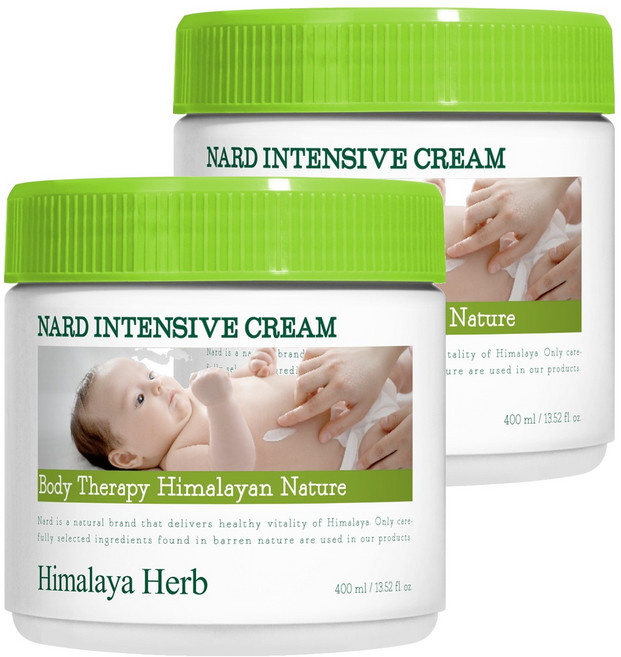 나드 인텐시브 베이비 크림, 400ml, 2개