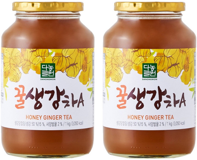 다농원 꿀생강차A, 1kg, 1개입, 2개