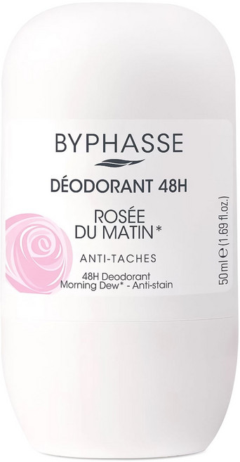 바이빠세 롤 온 데오드란트 48H 로즈향, 50ml, 1개
