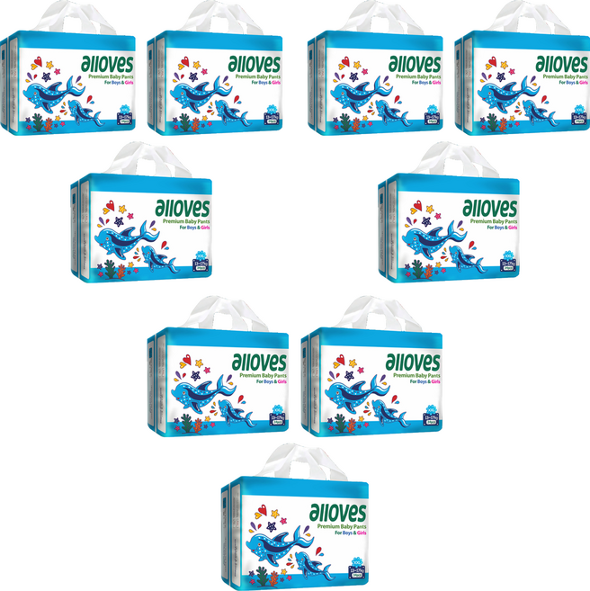 올러브 프리미엄 팬티형 기저귀 남녀공용, 점보형(2XL), 306매