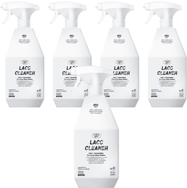 무로 락클리너 다목적세정제, 750ml, 5개