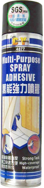 Chern Young 辰揚 萬能強力噴膠 750ml, 1瓶