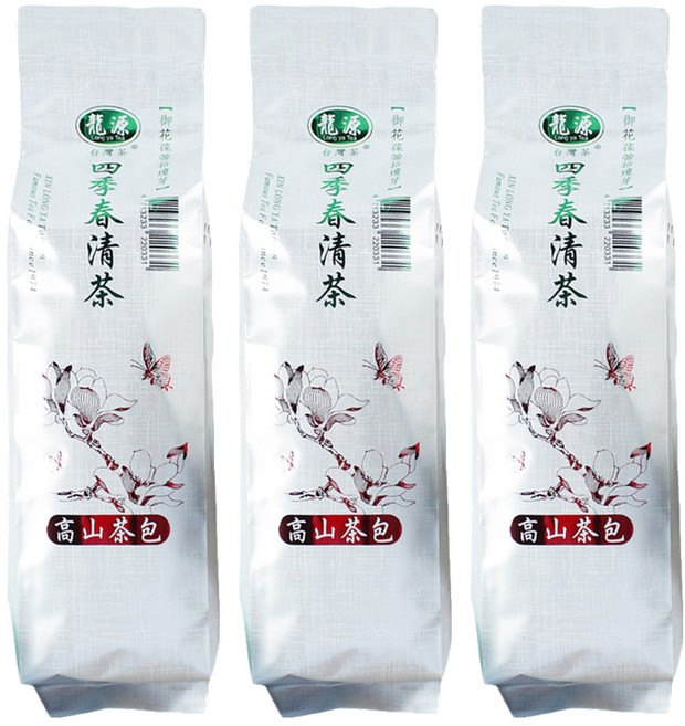 龍源茶品 鑫龍源 茶農職人經典台灣 四季春茶包, 2g, 30包, 3袋