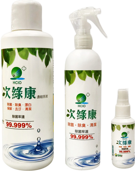 次綠康 廣效濃縮原液 1L +廣效除菌液 350ml + 廣效除菌液 60ml, 1000ml, 1組