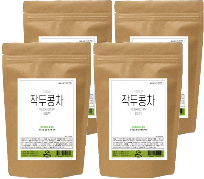 아이앤티 작두콩차, 1.2g, 50개입, 4개