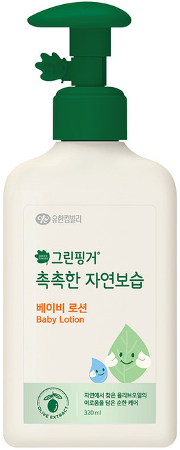 그린핑거 촉촉한 자연보습 베이비로션, 320ml, 1개