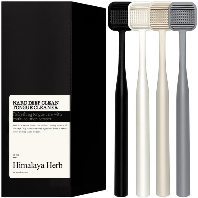 나드 딥 클린 혀 클리너, 18.2g, 12개