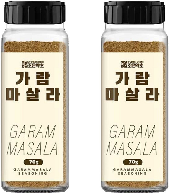 조은약초 가람마살라, 70g, 2개