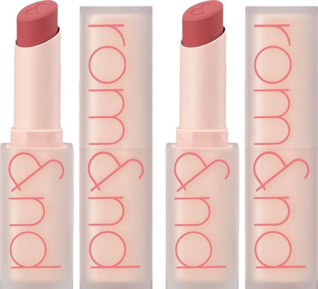 롬앤 제로 매트 립스틱, 2개, 07 엔비미