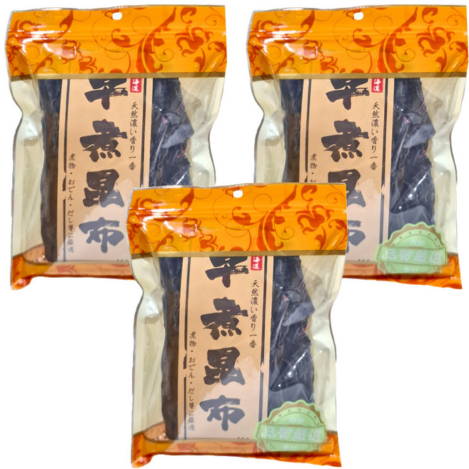 WON LAI WON 旺來旺 日本北海道早煮昆布, 100g, 3包