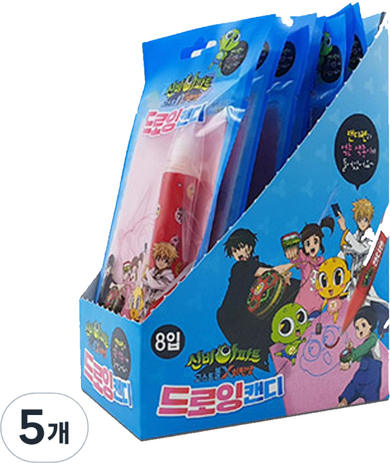 신비아파트 드로잉캔디, 18.5g, 40개