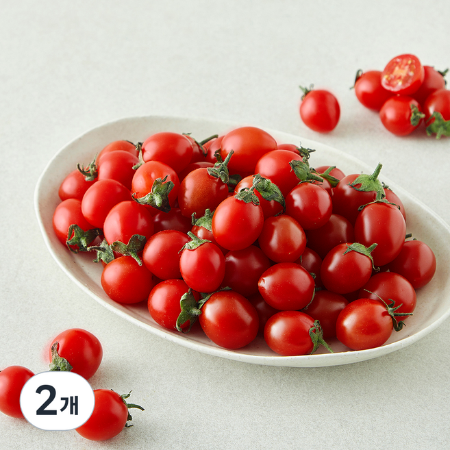 대추방울토마토 소과 4~5번과, 2개, 2kg