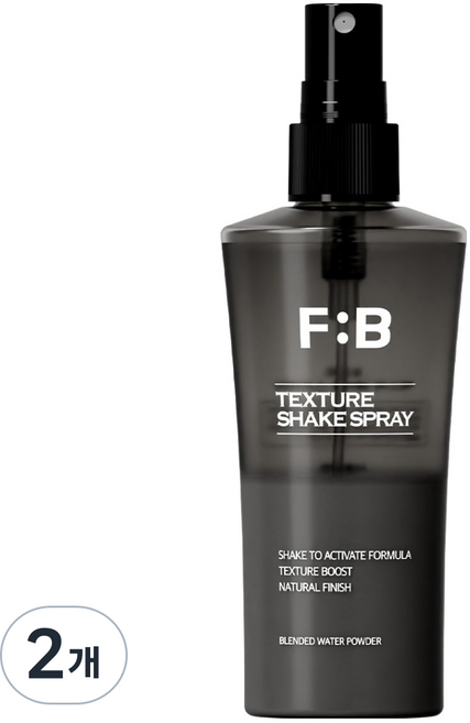 포뷰트 텍스처 쉐이크 노세범 볼륨 헤어스프레이, 2개, 100ml