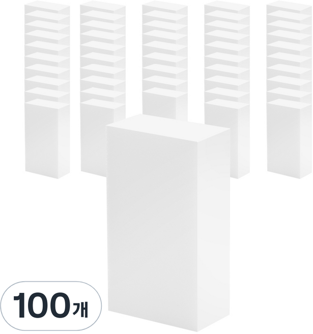 코멧 매직블럭 대형 90x50x30mm, 100개