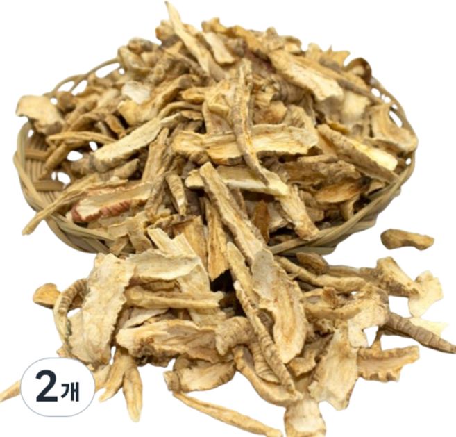 국내산 건조더덕, 400g, 2개