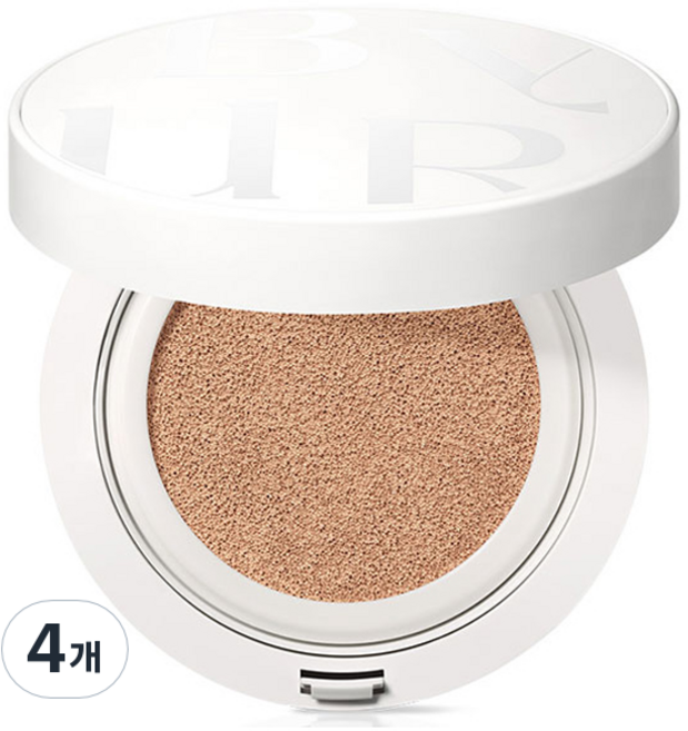 바이유어 세럼핏 풀커버 글로우 쿠션 V1, 21호 내츄럴 베이지, 15g, 4개