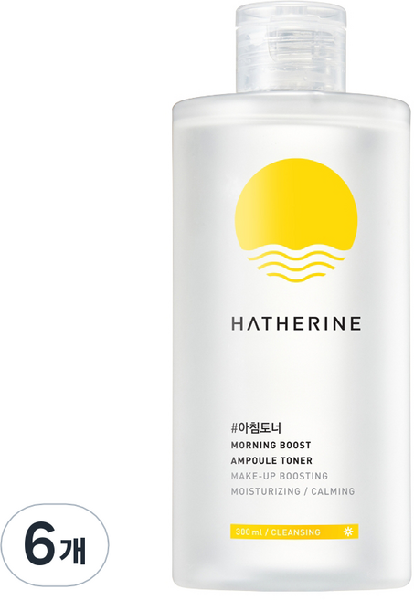 해서린 모닝 부스트 앰플 토너 아침토너, 300ml, 6개