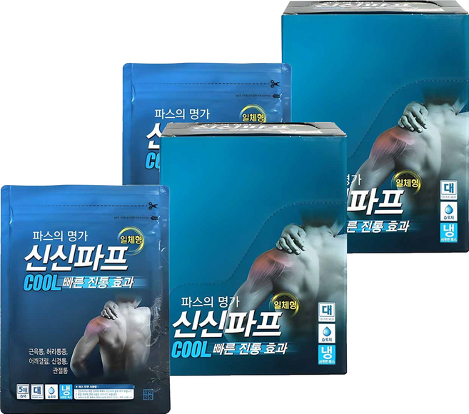 신신파스 신신파프 쿨 파스, 5개입, 20개