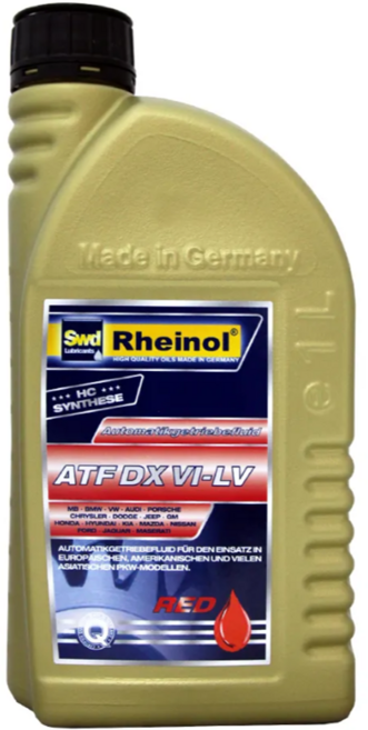 Swd RHEINOL ATF DX VI-LV 六號變速箱油 1L, WD RHEINOL ATF DX VI-LV 六號變速箱油, 1瓶