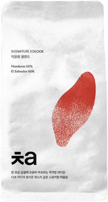 카페차 떠올림 블렌드 원두, 홀빈(분쇄안함), 200g, 1개