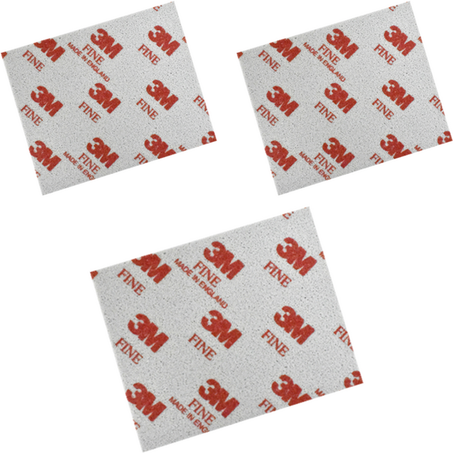 쓰리엠 소프트백 샌딩 스펀지 Fine 02604, 3개