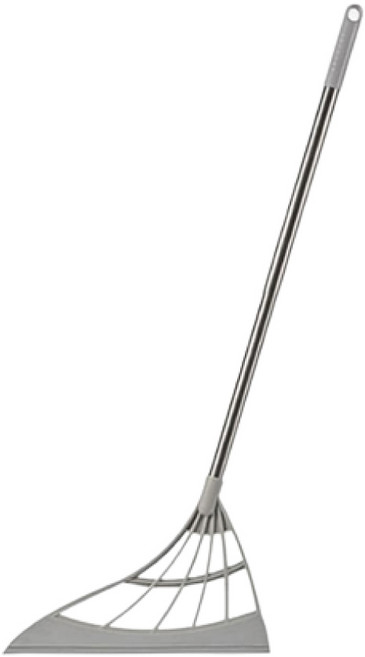 小麥購物 魔術刮水掃把 c126, 4支, 灰色