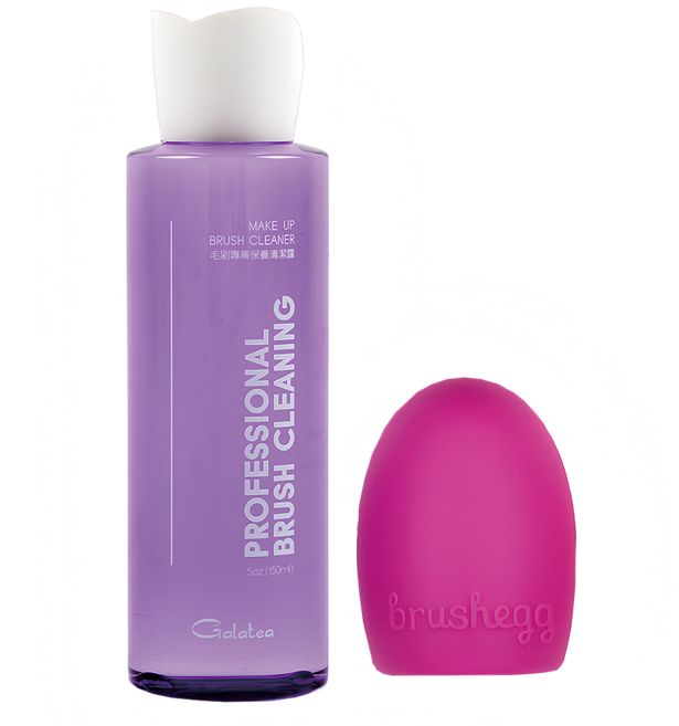 Galatea 葛拉蒂 刷具洗刷組 含清潔露 洗刷蛋, 150ml, 1組