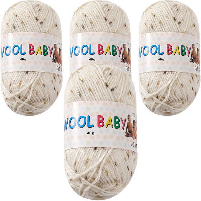 울베이비 뜨개실, 31373 아몬드봉봉, 4개