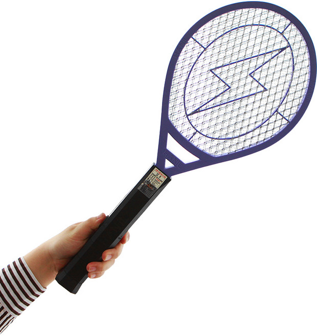 한일전기 건전지형 전기모기채, 퍼플