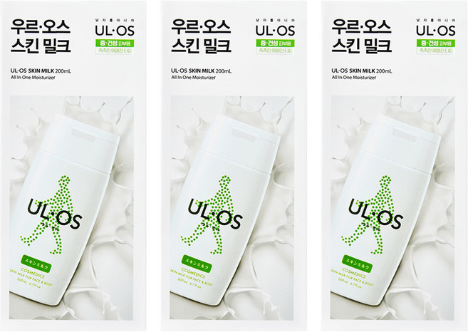 6위 - 우르오스 남성용 올인원 스킨밀크, 200ml, 3개