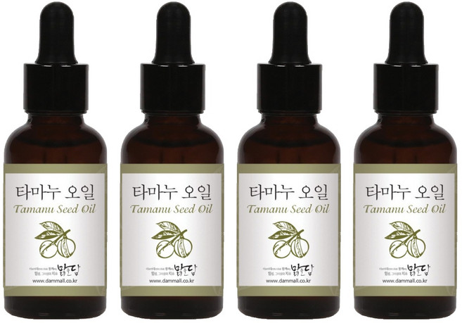 맑을담 타마누 오일, 30ml, 4개