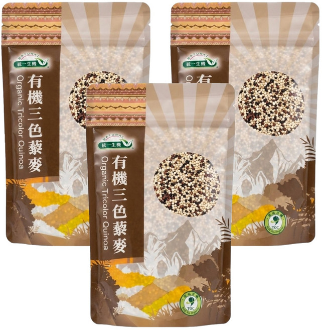 統一生機 有機三色藜麥, 300g, 3包